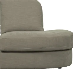 Elementenbanken-vtwonen Family 1-zits ronde hoek rechts Elementenbank Warm Grey