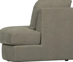 Elementenbanken-vtwonen Family 1-zits ronde hoek rechts Elementenbank Warm Grey