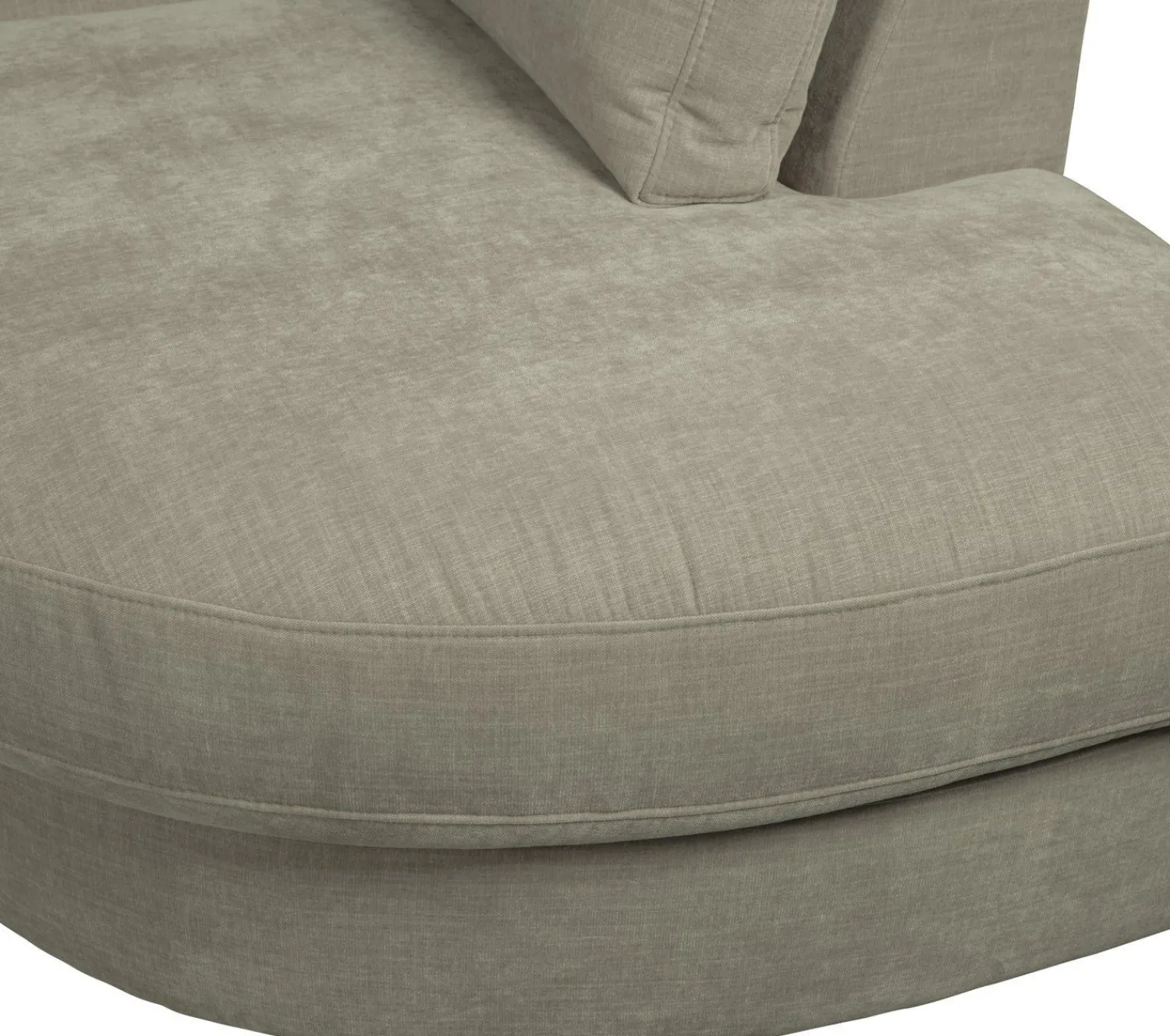 Elementenbanken-vtwonen Family 1-zits ronde hoek rechts Elementenbank Warm Grey