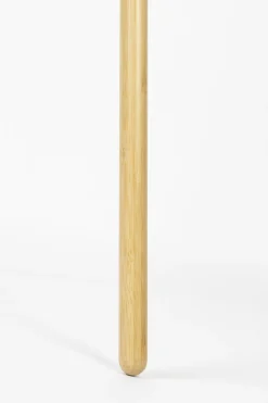 Houten Vloerlampen|Vloerlampen-Zuiver Fan Bamboo Vloerlamp Naturel
