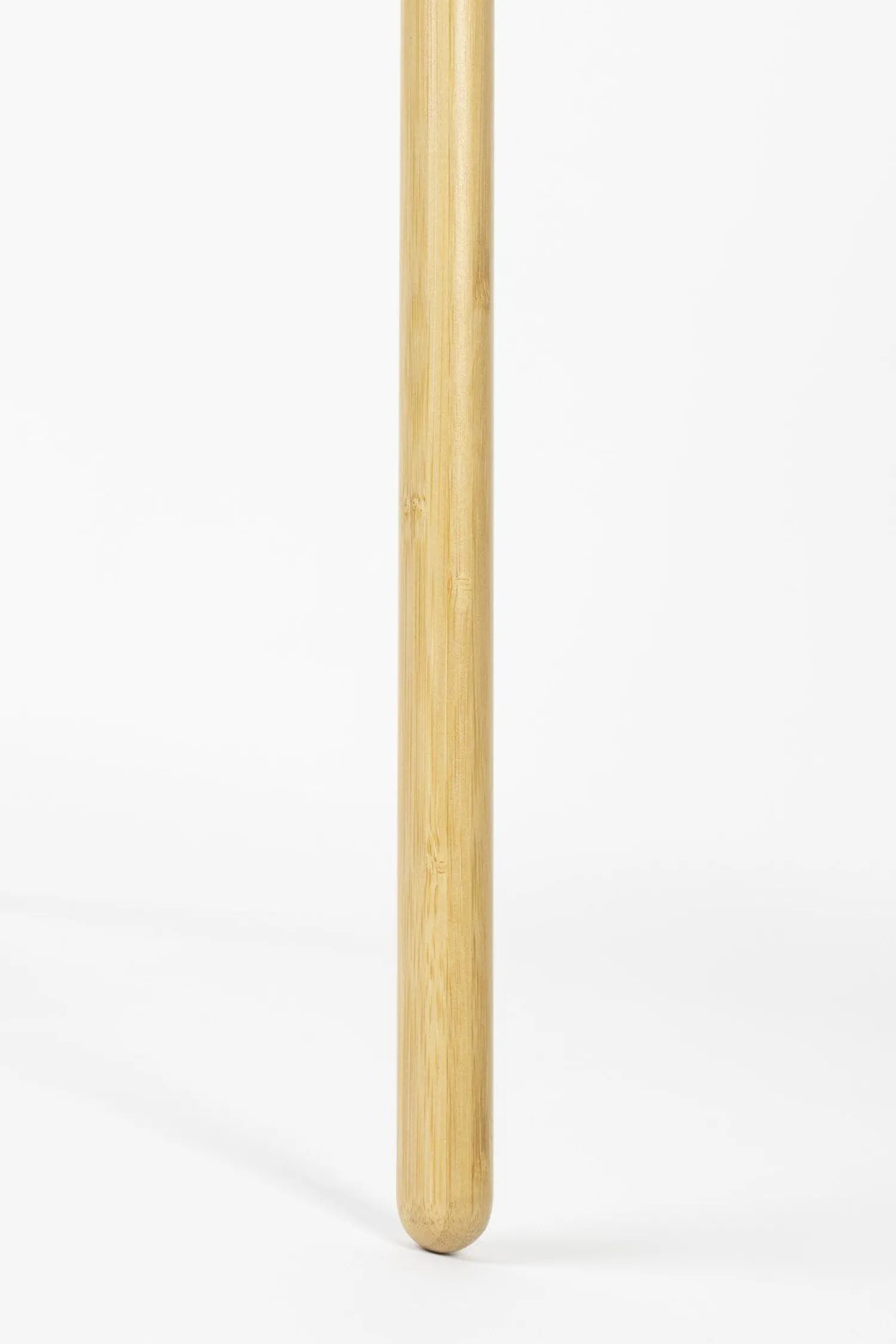 Houten Vloerlampen|Vloerlampen-Zuiver Fan Bamboo Vloerlamp Naturel