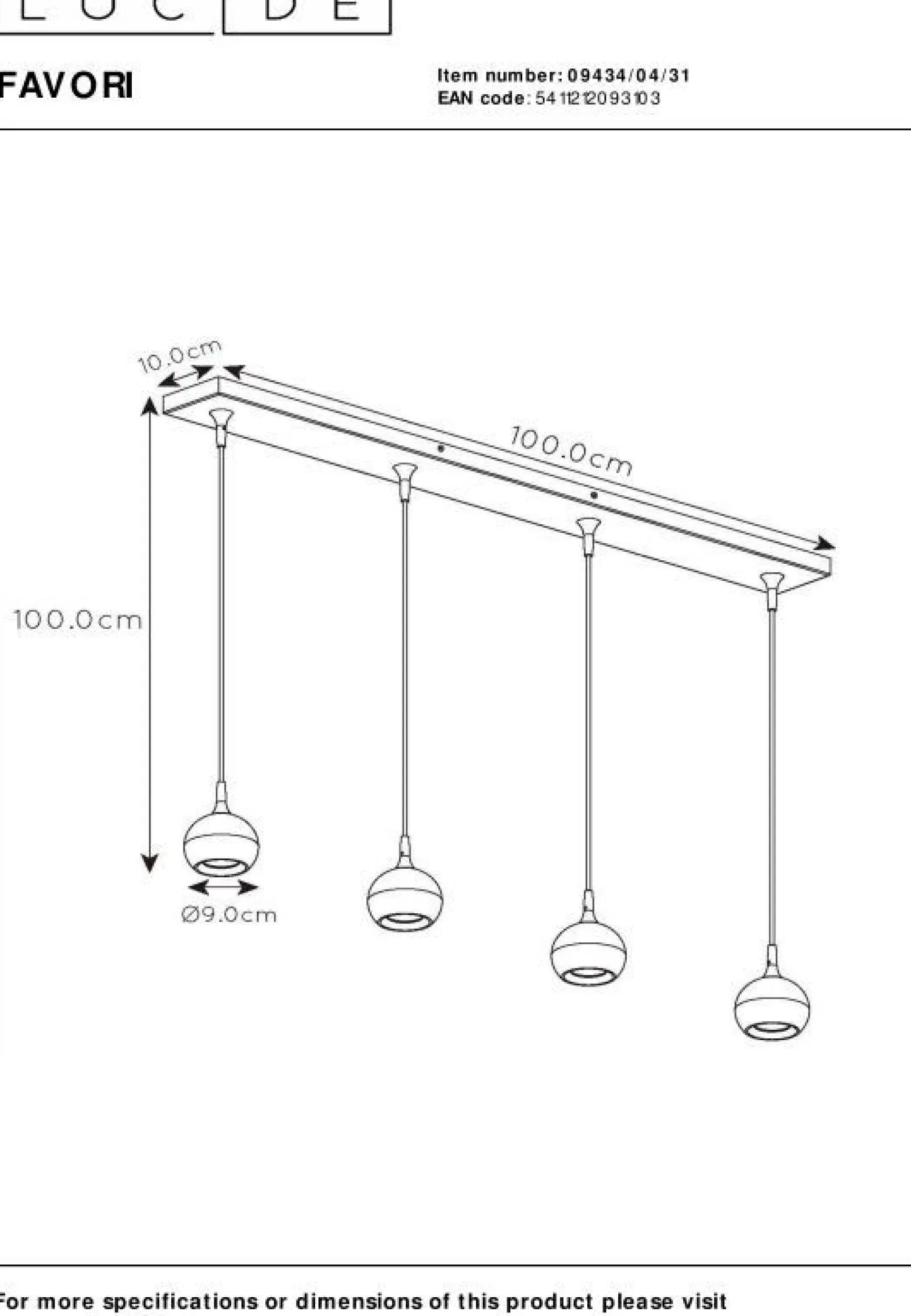 Hanglampen|Hanglampen-Lucide Favori Hanglamp Wit, Goud