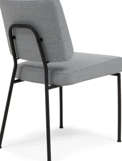Eetkamerstoelen Zonder Armleuning-Harvink Fay Eetkamerstoel grijs