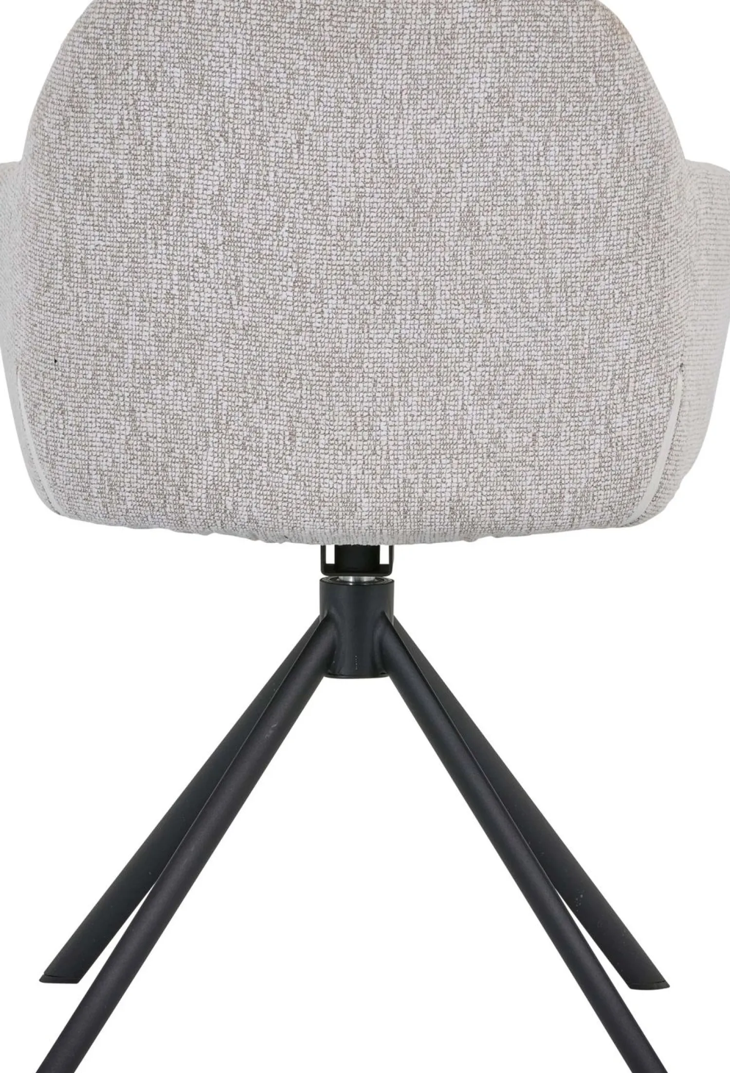 Eetkamerstoelen Met Armleuning-Montèl Fay Eetkamerstoel Linnen