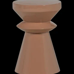 Ronde Bijzettafels-WOOOD Fedde Bijzettafel Roze