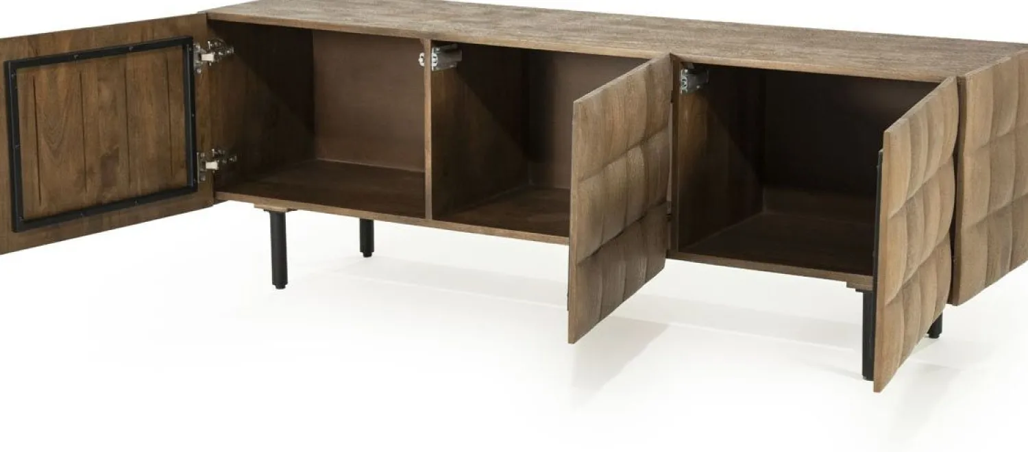 Tv-Meubels-Eleonora Felix Tv-meubel Bruin