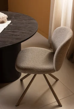 Eetkamerstoelen Zonder Armleuning-WOOOD Femke Eetkamerstoel Natural
