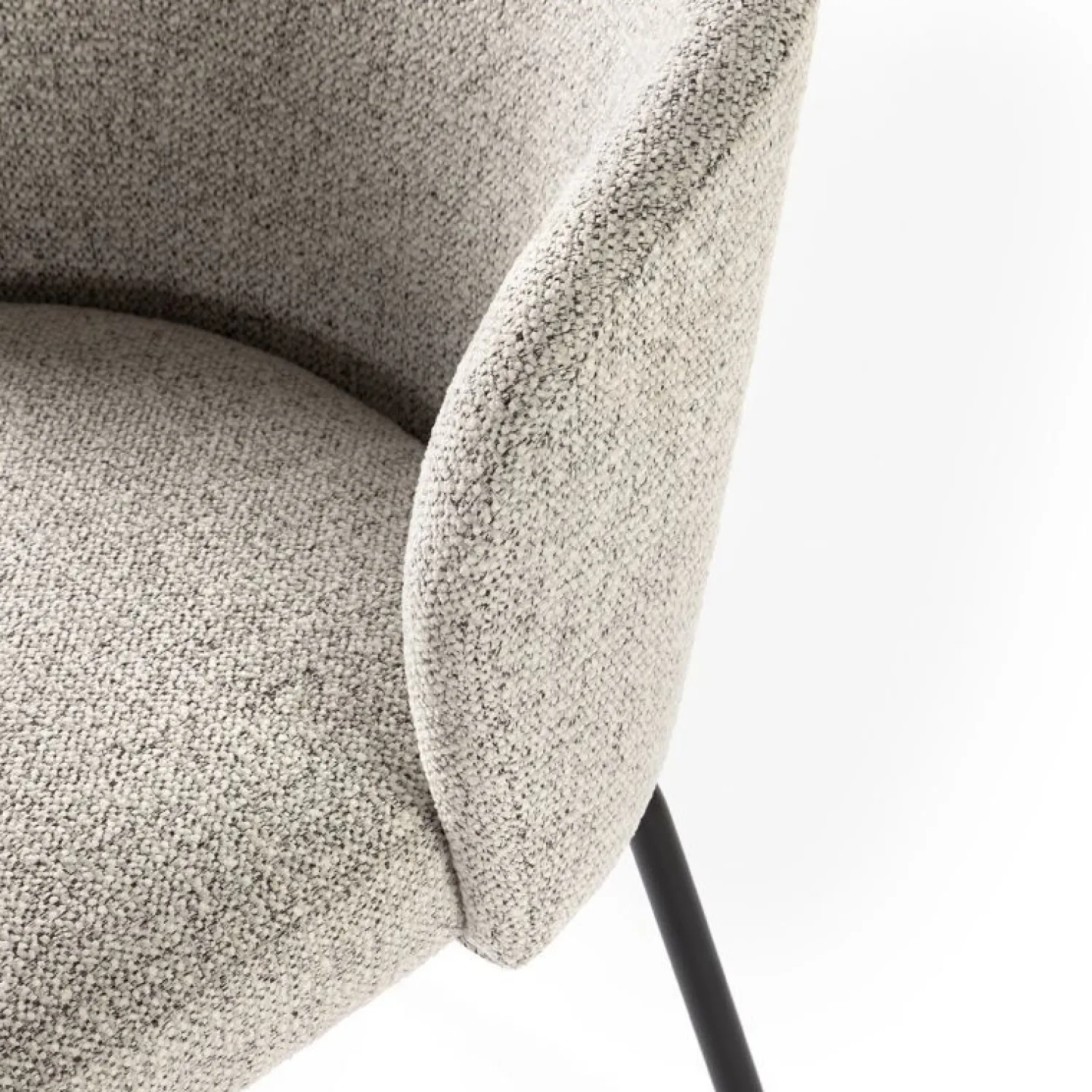 Eetkamerstoelen Zonder Armleuning-Feelings Wonen Femke Eetkamerstoel Grey Camel