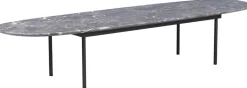 Marmeren Salontafels|Ovale Salontafels-Eijerkamp Collectie Fender Salontafel Marron