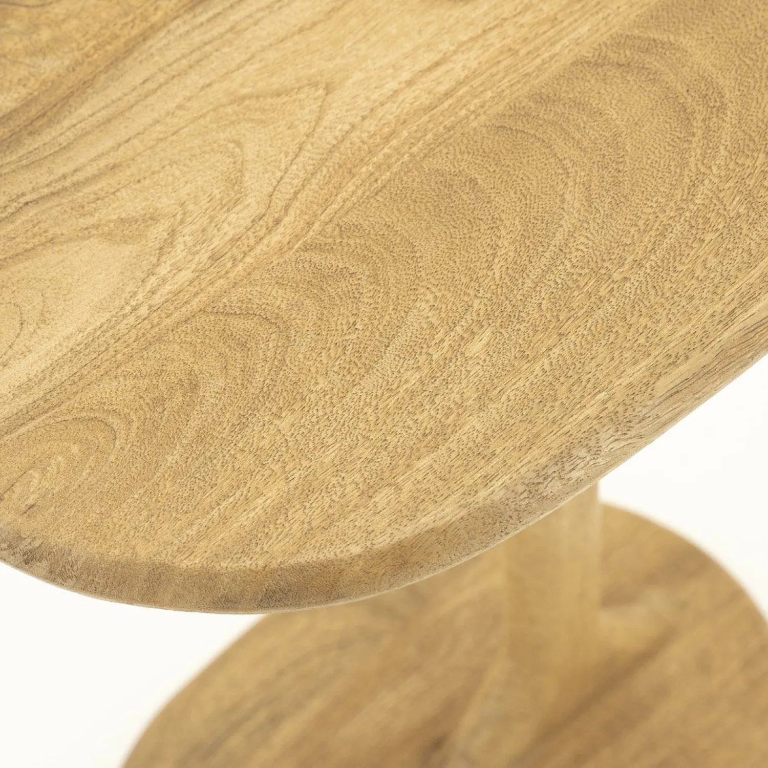 Houten Bijzettafels-By Boo Fenix Bijzettafel Naturel
