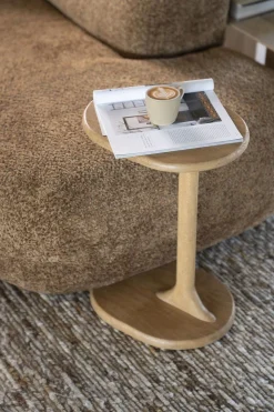 Houten Bijzettafels-By Boo Fenix Bijzettafel Naturel