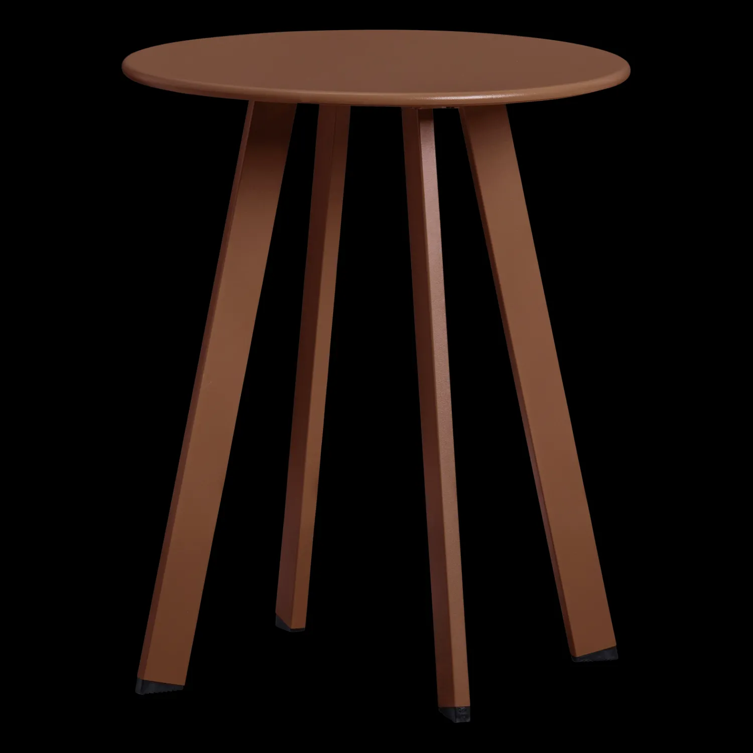 Tuintafels-WOOOD Fer Tuin Bijzettafel Donkerbruin