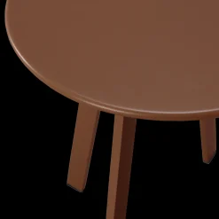 Tuintafels-WOOOD Fer Tuin Bijzettafel Donkerbruin