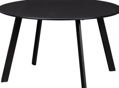 Tuintafels|Industriële Bijzettafels-WOOOD Fer Tuin Salontafel Black