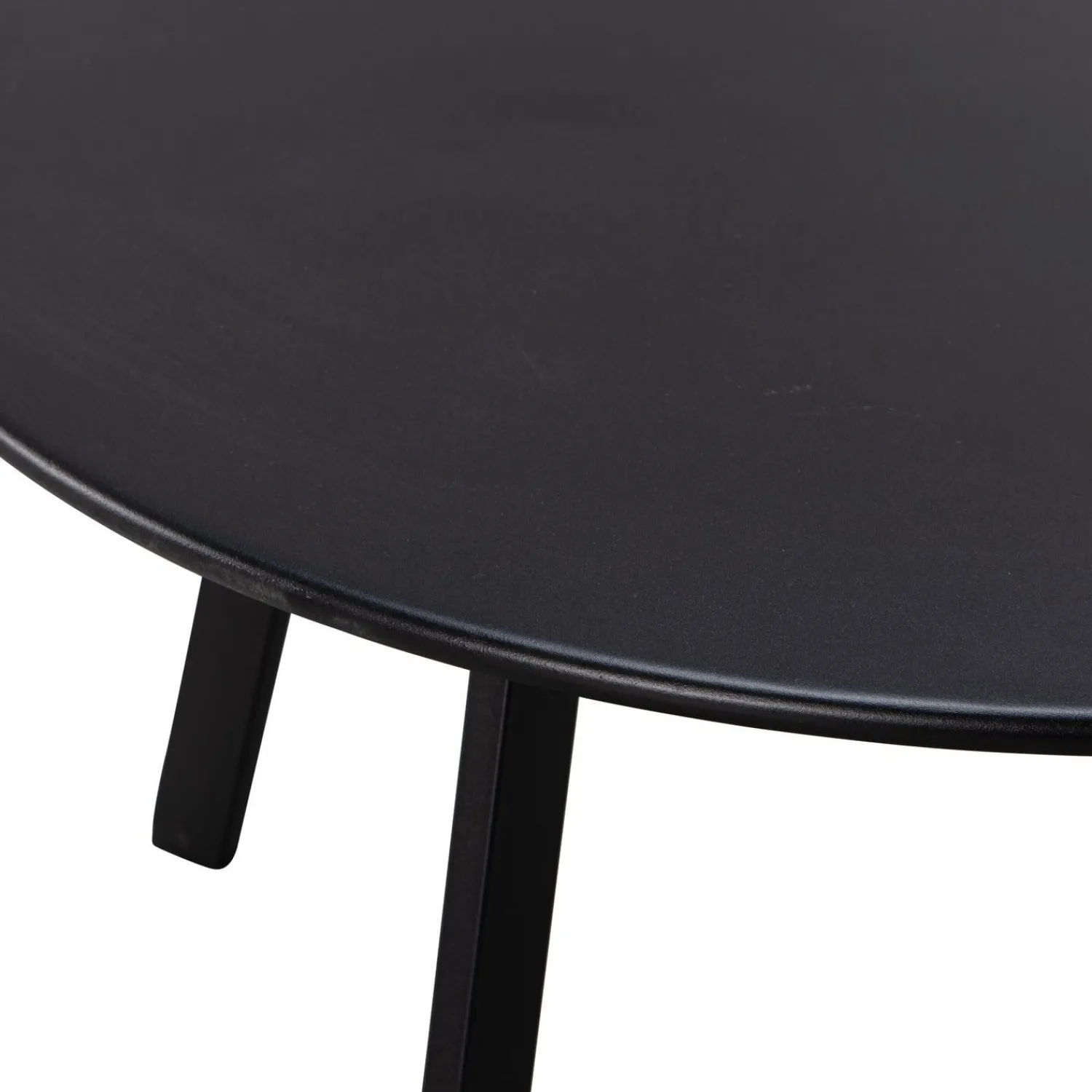 Tuintafels|Industriële Bijzettafels-WOOOD Fer Tuin Salontafel Black