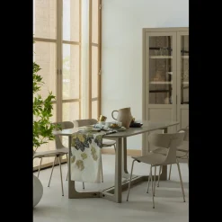 Houten Eettafels-WOOOD Ferion Eettafel Mud