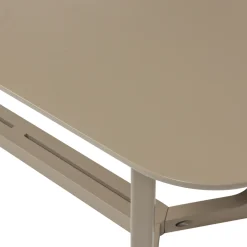 Houten Eettafels-WOOOD Ferion Eettafel Mud