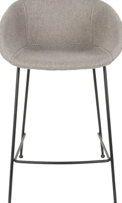 Stoffen Barkrukken-Zuiver Feston (set van 2) Counter stoel Fab Grey