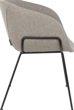 Kuipstoelen|Eetkamerstoelen Met Armleuning-Zuiver Feston (set van 2) Eetkamerstoel Grey