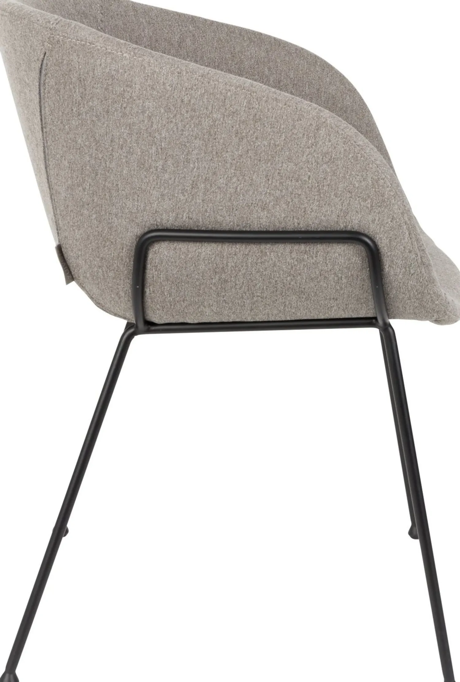 Kuipstoelen|Eetkamerstoelen Met Armleuning-Zuiver Feston (set van 2) Eetkamerstoel Grey