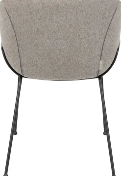 Kuipstoelen|Eetkamerstoelen Met Armleuning-Zuiver Feston (set van 2) Eetkamerstoel Grey