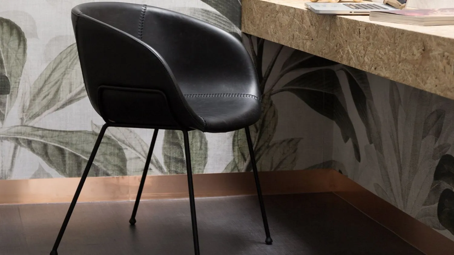 Kuipstoelen|Eetkamerstoelen Met Armleuning-Zuiver Feston (set van 2) Eetkamerstoel Black
