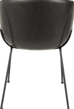 Kuipstoelen|Eetkamerstoelen Met Armleuning-Zuiver Feston (set van 2) Eetkamerstoel Black