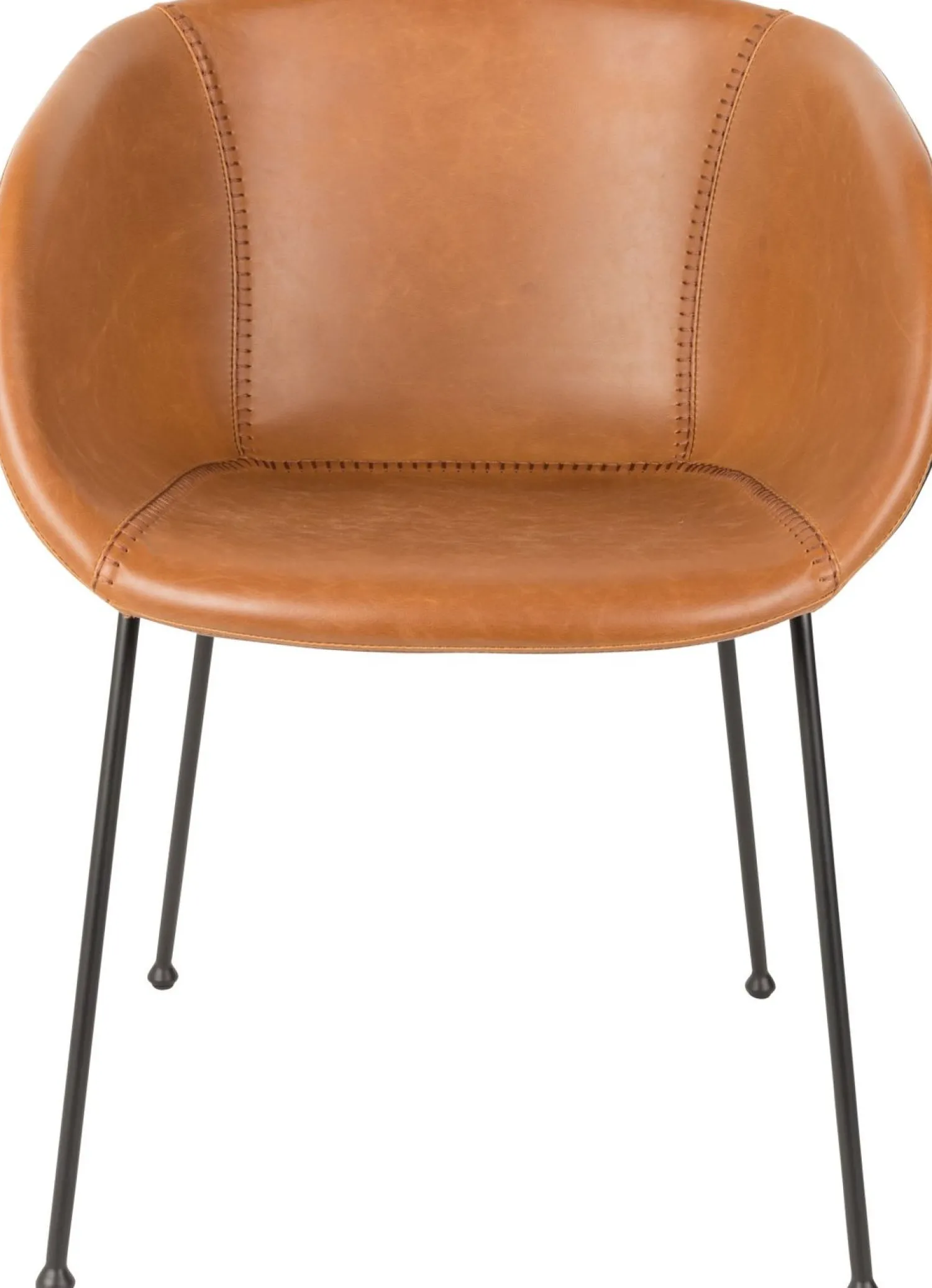 Kuipstoelen|Eetkamerstoelen Met Armleuning-Zuiver Feston (set van 2) Eetkamerstoel Brown