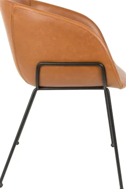 Kuipstoelen|Eetkamerstoelen Met Armleuning-Zuiver Feston (set van 2) Eetkamerstoel Brown