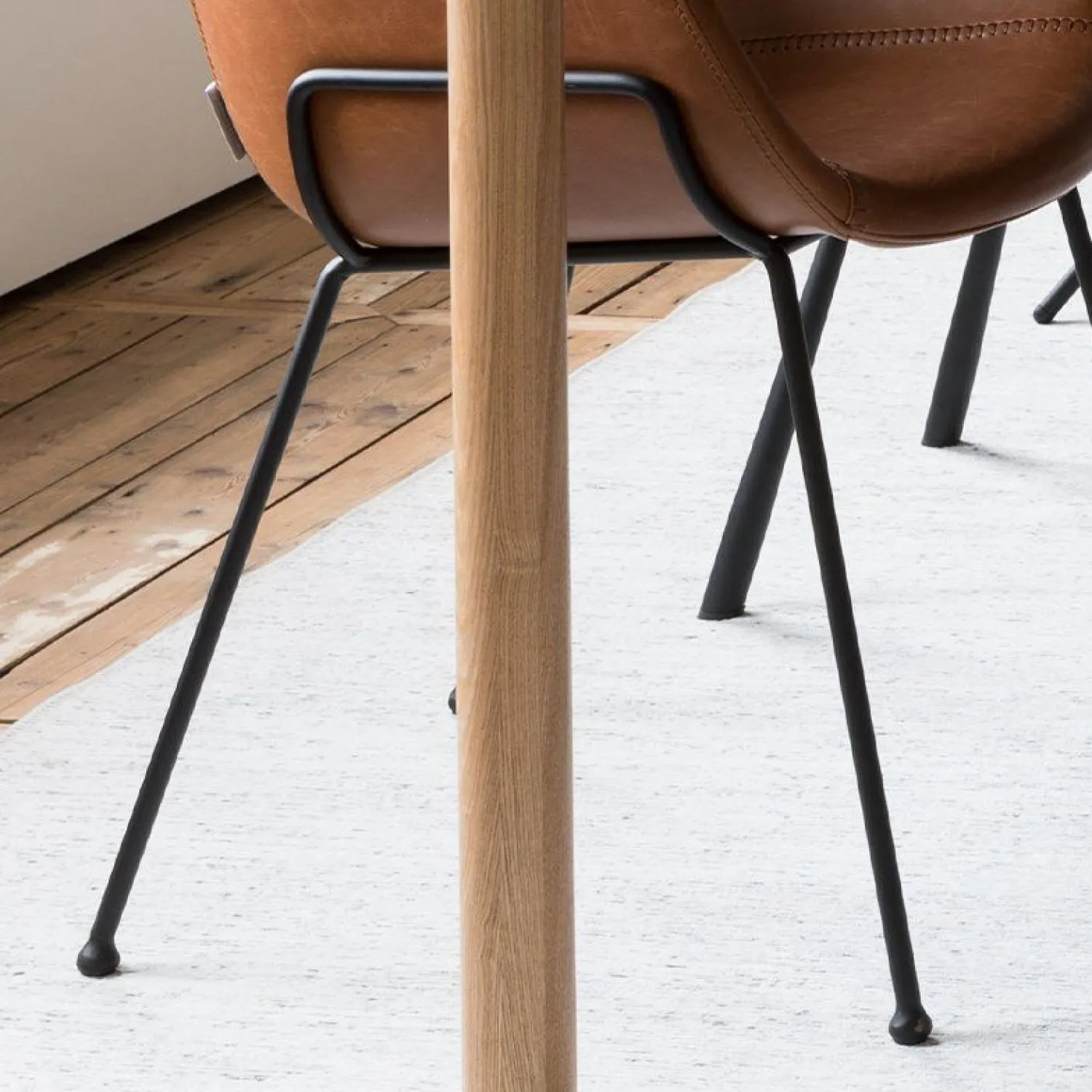 Kuipstoelen|Eetkamerstoelen Met Armleuning-Zuiver Feston (set van 2) Eetkamerstoel Brown