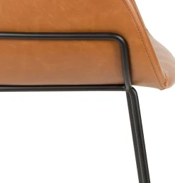 Kuipstoelen|Eetkamerstoelen Met Armleuning-Zuiver Feston (set van 2) Eetkamerstoel Brown