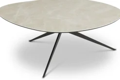 Organische Salontafels-Eijerkamp Collectie Fico Salontafel Diamond Cream
