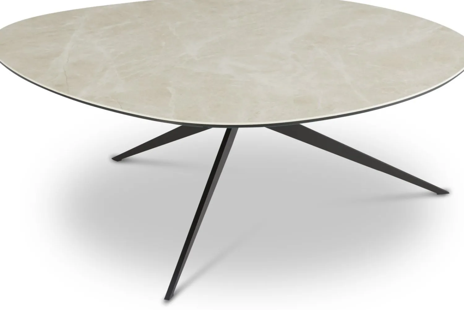 Organische Salontafels-Eijerkamp Collectie Fico Salontafel Diamond Cream