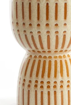Ronde Bijzettafels-Eijerkamp Collectie Finca Bijzettafel Crème, bruin