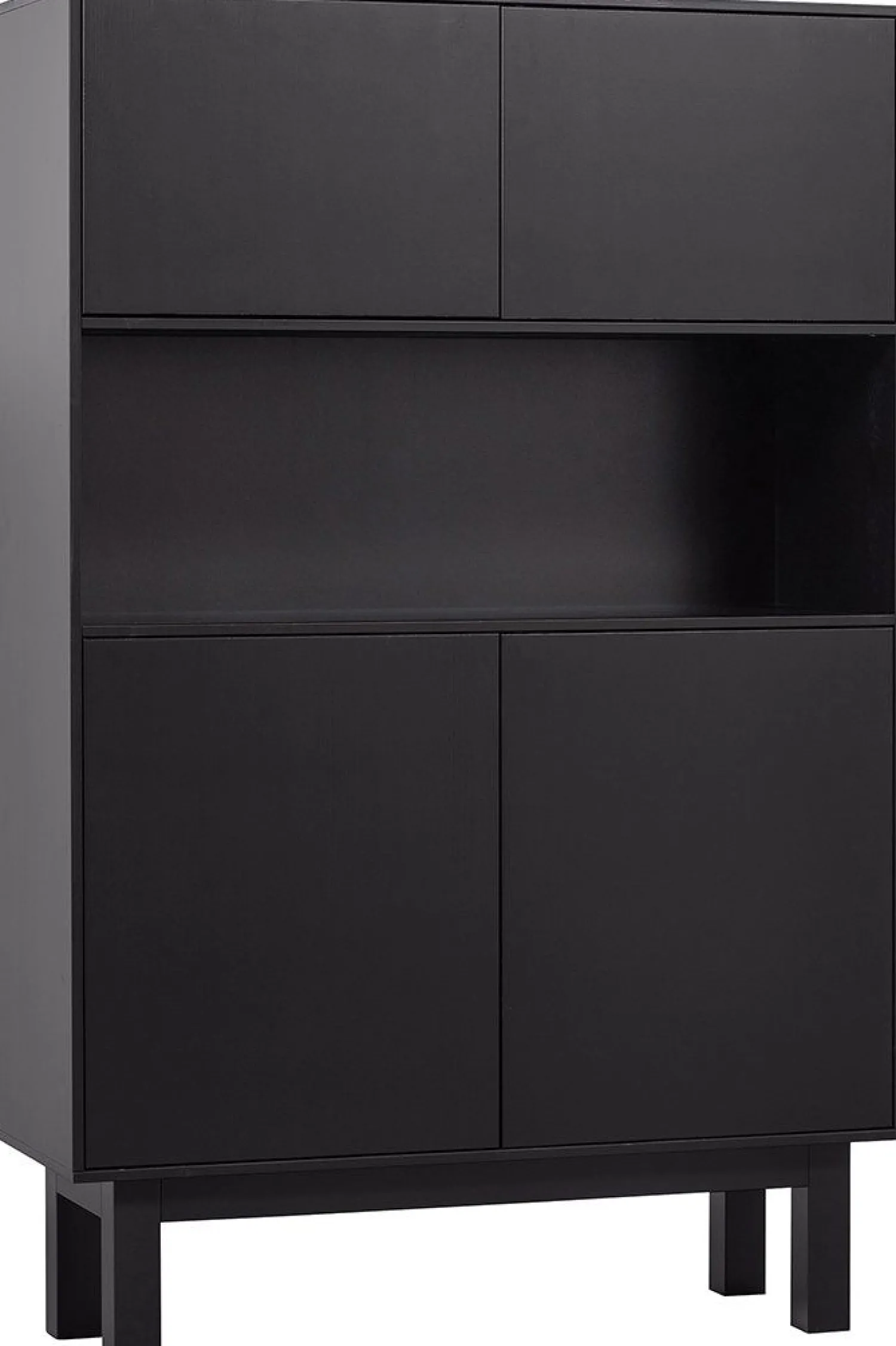 Buffetkasten|Buffetkasten-WOOOD Finca Buffetkast Deep Black