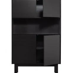 Buffetkasten|Buffetkasten-WOOOD Finca Buffetkast Deep Black