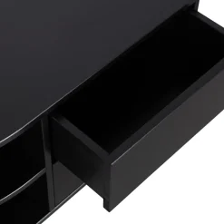 Tv-Meubels-WOOOD Finca Links TV-meubel Deep Black