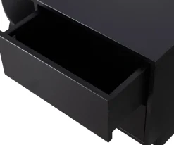 Tv-Meubels-WOOOD Finca Links TV-meubel Deep Black