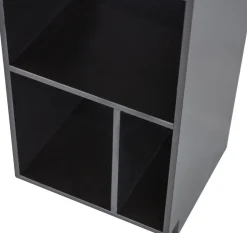 Boekenkasten|Vakkenkasten-WOOOD Finca Vakkenkast Deep Black