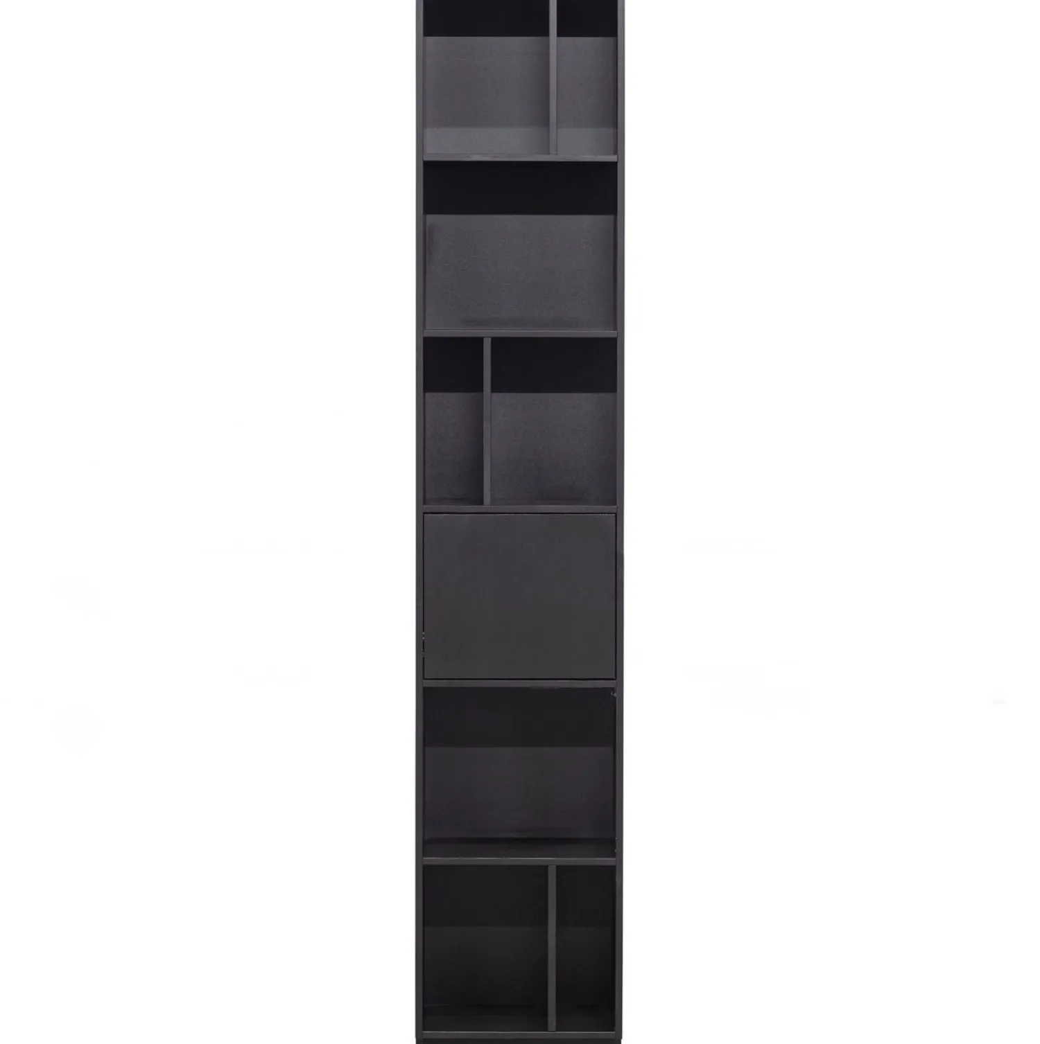 Boekenkasten|Vakkenkasten-WOOOD Finca Vakkenkast Deep Black