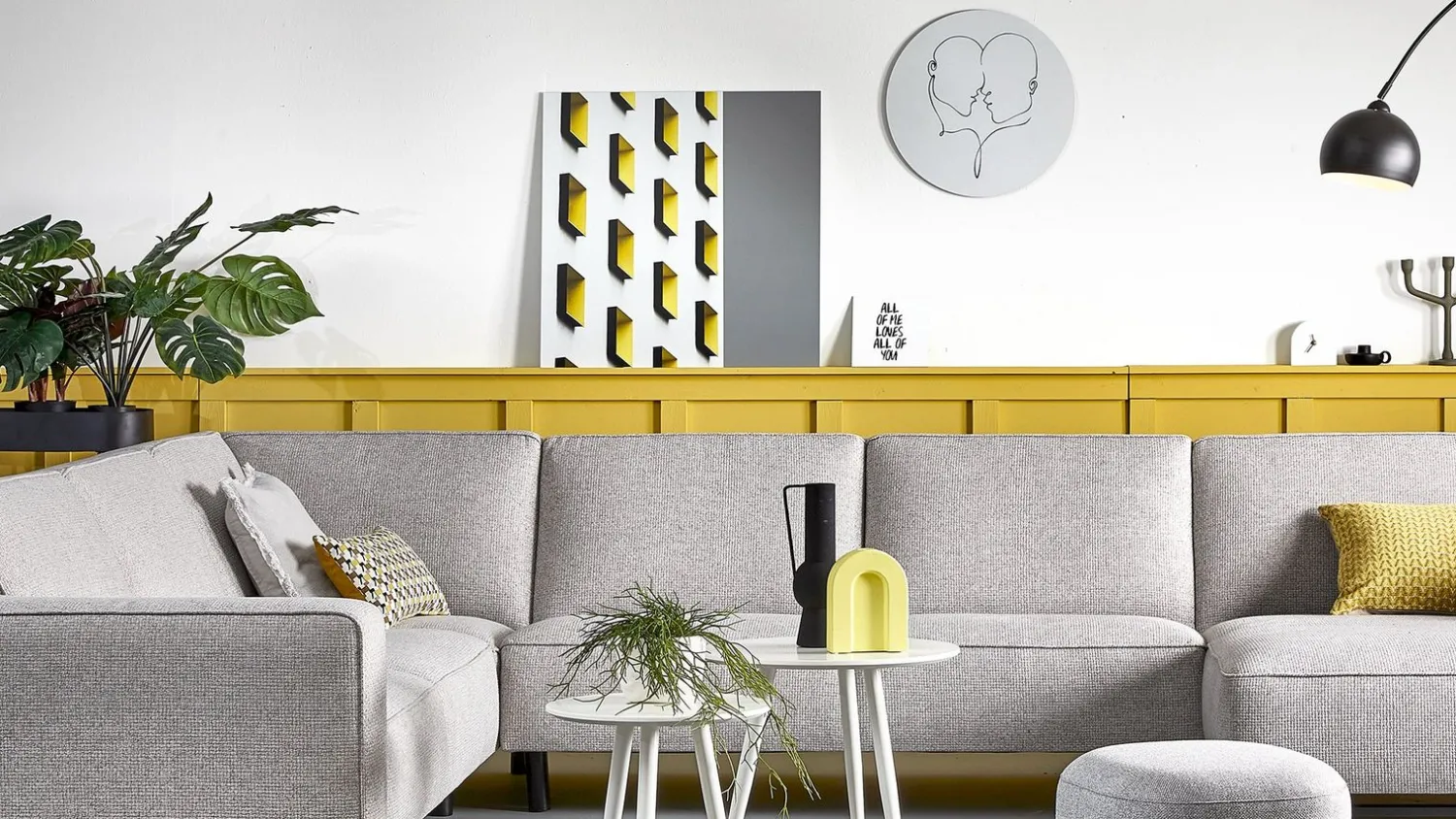 Wanddecoraties-Trendhopper Fineline Wanddecoratie Multi
