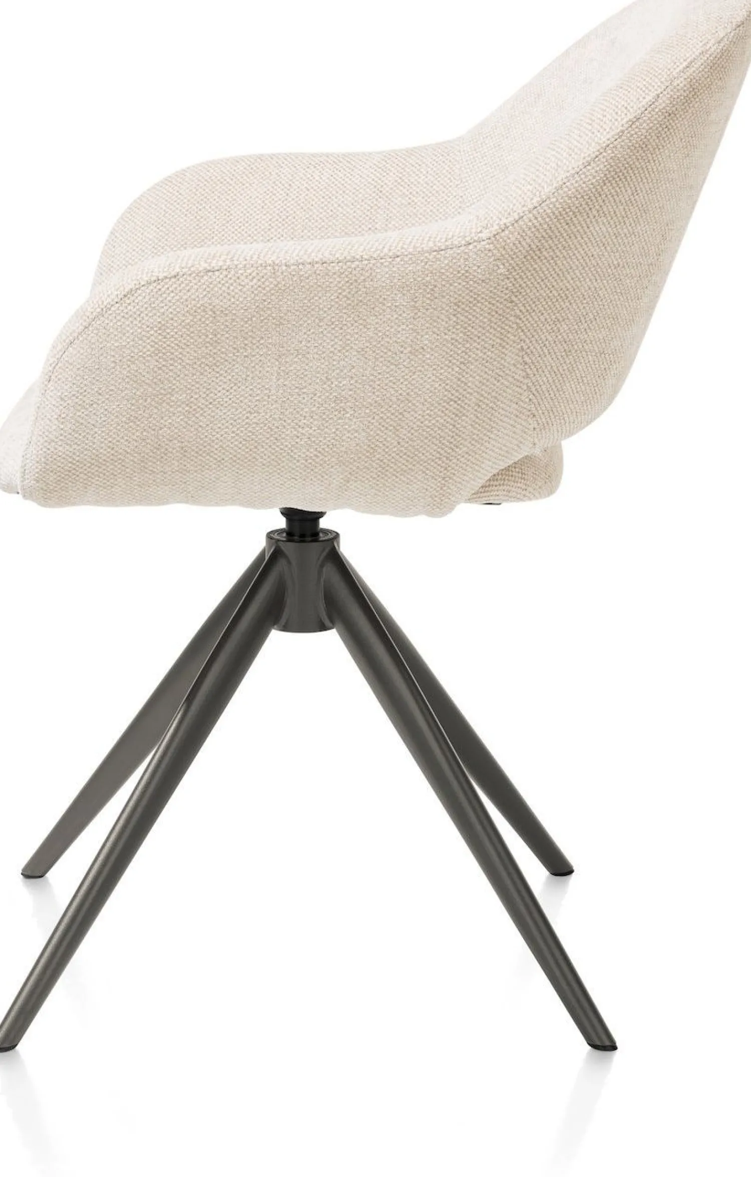 Eetkamerstoelen Met Armleuning-XOOON Finn Armstoel Creme