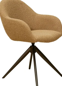 Eetkamerstoelen Met Armleuning-XOOON Finnly Armstoel Oker