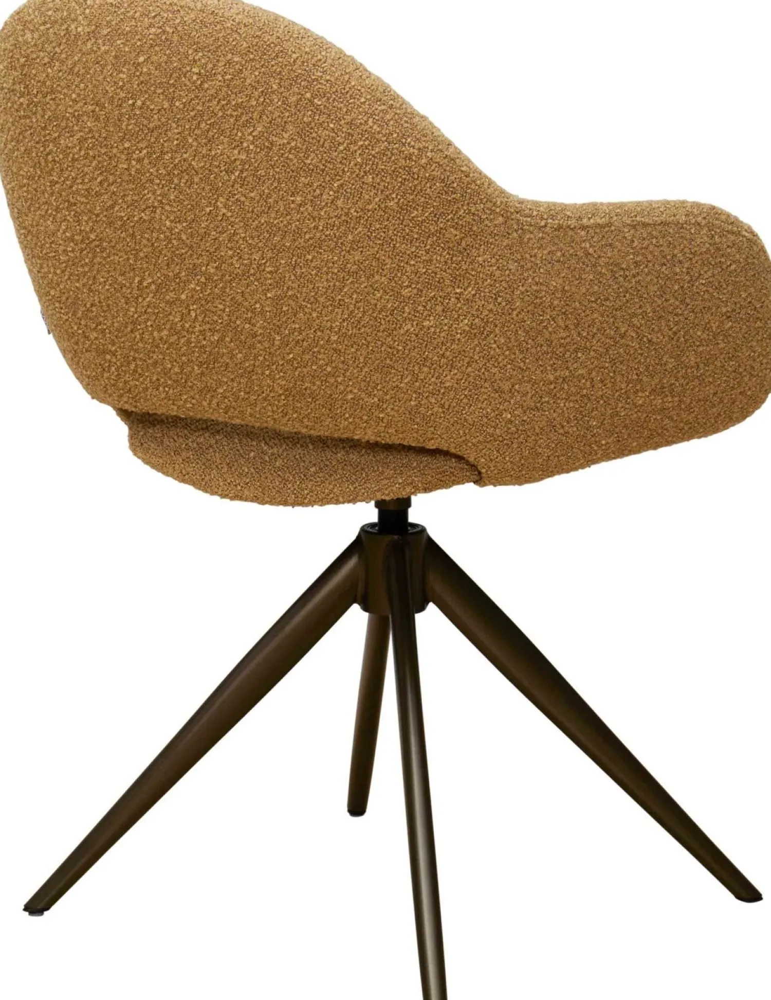 Eetkamerstoelen Met Armleuning-XOOON Finnly Armstoel Oker