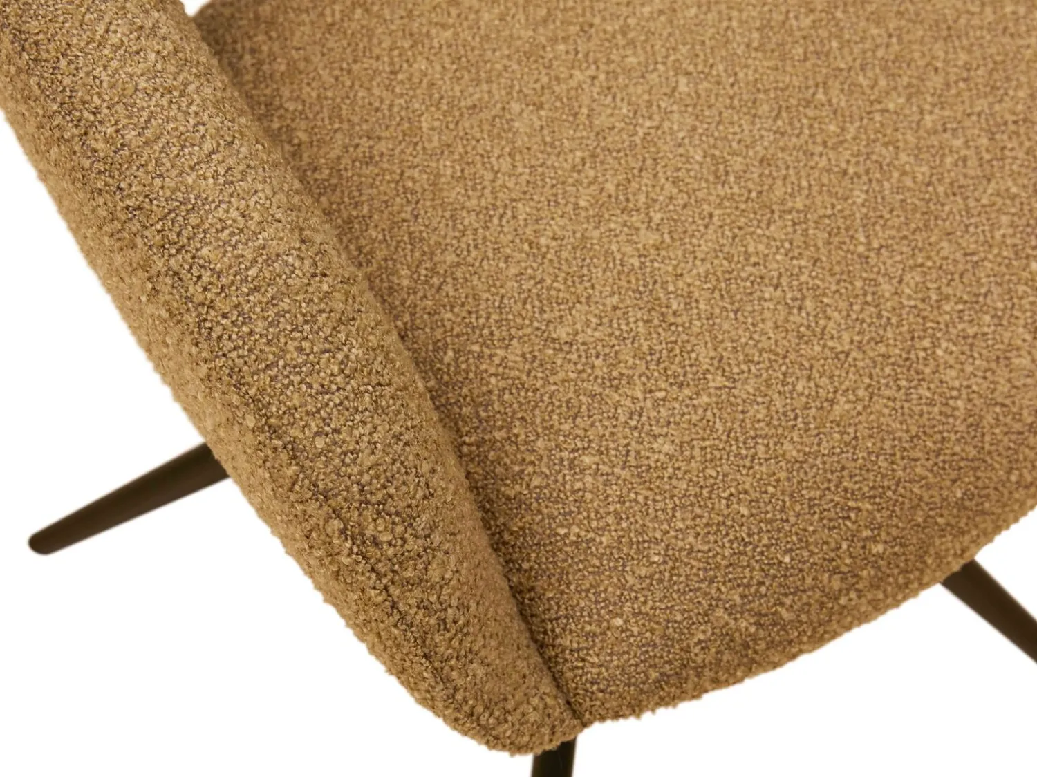 Eetkamerstoelen Met Armleuning-XOOON Finnly Armstoel Oker