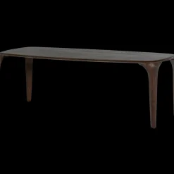 Houten Eettafels-WOOOD Fiore Eettafel Donkerbruin