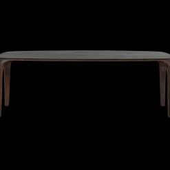Houten Eettafels-WOOOD Fiore Eettafel Donkerbruin