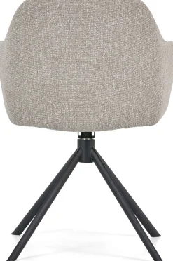 Eetkamerstoelen Met Armleuning-Montèl Flair Eetkamerstoel Beige