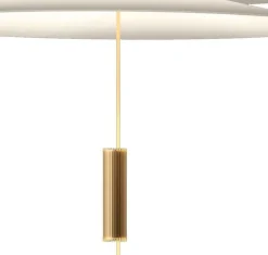 Hanglampen|Hanglampen-Vibia Flamingo Hanglamp Matt gold