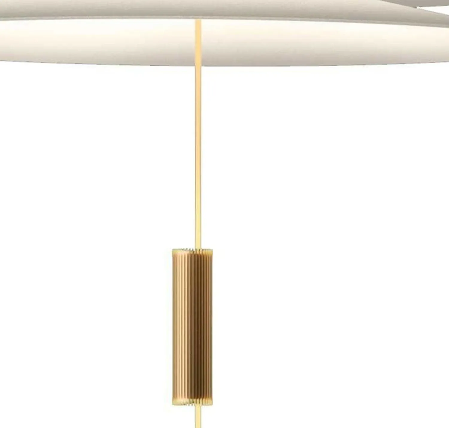 Hanglampen|Hanglampen-Vibia Flamingo Hanglamp Matt gold
